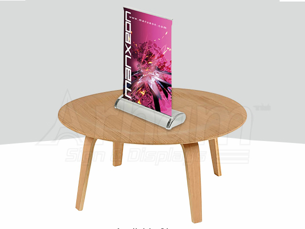 Table Top Roll Up Standee